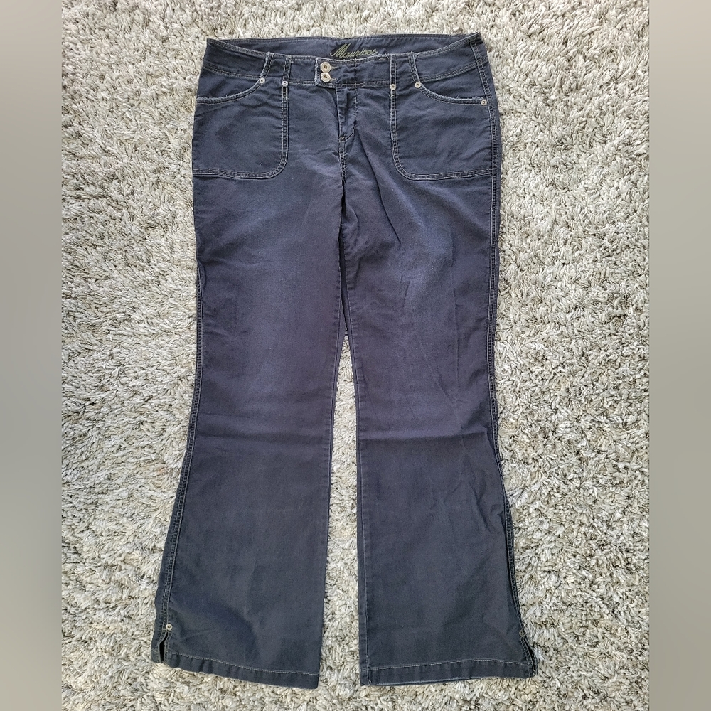 Maurices 15/16 wide leg jeans